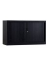 roldeurkast 120-70 cm zwart