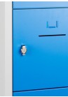 Lockerkast SHC 10 deurs lockers grijs/blauw|VDB Kantoortotaal