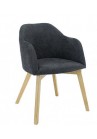 Fauteuil Theos antraciet
