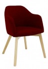 Fauteuil Theos cherry